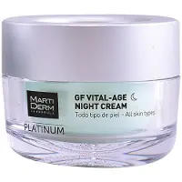 Martiderm Platium Gf Vital-age Night 50ml Facial Cream Clair