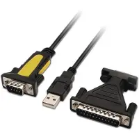 Nanocable Adaptateur USB vers RS232 10.03.2002 1,8 m noir