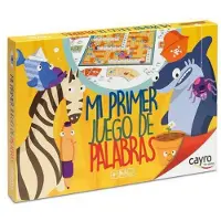 Cayro Mi Primer Juego De Palabras Tables Board Game Spanish Version Multicolore Enfants