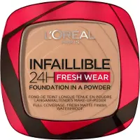 L'Oréal Loreal Paris Infaillible 24H Fresh Wear Poudre Compacte 220 Sand, 9 g