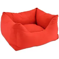Nayeco Square Bed 59x50x20 Cm Rouge