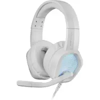 Mars Gaming Casque de jeu avec microphone MH320W LED RGB Gris stéréo