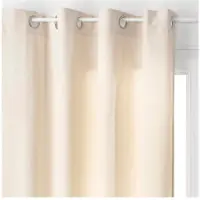 Atmosphere Curtain With Eyelets 260x140 Cm Beige