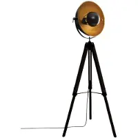 Atmosphera Loft Lahti E27 25w Floor Lamp Noir One Size / EU Plug 220V