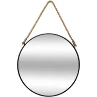 Atmosphera Miroir à suspendre avec cordon - Diamètre de 38 cm