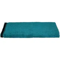Atmosphera Serviette de bain Premium coton vert 550 g (50 x 90 cm) (50 x 90 cm)