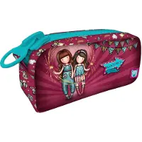 Santoro -1127GJ03 Sac de transport géant avec poignée Gorjuss Feux d'artifice de fête foraine 21,5X10,5X7Cm, Cartoon, Multicolore, Standard (1127GJ03)
