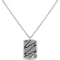 Police Pj.26483psu Necklace Argenté Homme