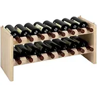 Astigarraga Merlot Bottle Rack 16 Bottles Marron
