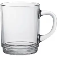 Duralex Gobelet Versailles 260 ml verre trempé, Tasse, Transparent