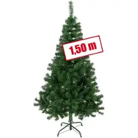 Hi Sapin de Noël avec support métallique vert 150 cm