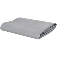 vidaXL Bâche de protection 650 g/m² 3x4 m Gris