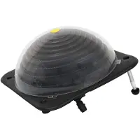 vidaXL Boule solaire chauffage piscine 2 pcs 75x75x36 cm HDPE aluminium