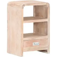 vidaXL Table de chevet 40x30x60 cm Bois d'acacia massif