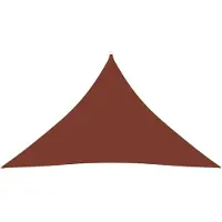vidaXL Voile de parasol tissu oxford triangulaire 3x3x4,24 m