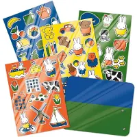 Bambolino toys Autocollants pour fenêtres Miffy