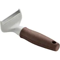 Hunter Pet Steel Rake Comb With Blade Marron L