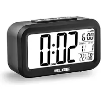 ELBE Radio-réveil RD668N Noir LCD 4,4