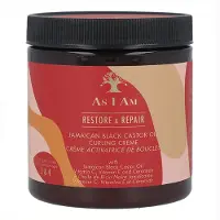As I Am Crème pour les Boucles à l'Huile de Ricin Noir de la Jamaïque