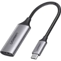 UGREEN Adaptateur USB Type C - HDMI 2.0 4K@60 Hz Thunderbolt 3 vers MacBook / PC gris (70444)