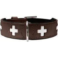 Hunter Pet Swiss Dog Collar Marron 35-43 cm