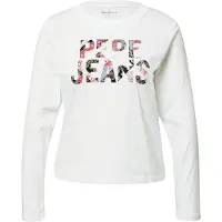 Pepe Jeans Luna Long Sleeve T-shirt Blanc S Femme