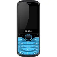 Poco Onda Frizzy, barre, SIM unique, 6,1 cm (2,4"), 0,3 MP, 1400 mAh, noir, bleu