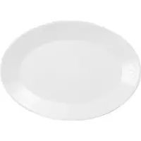 Arcoroc Assiette - 25251 - Hotel Blanc Uni 6 Assiettes Plates Ovale