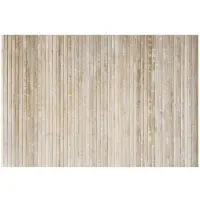 Bamboo Cool Bamboo Plaster Carpet 140x200 Cm Marron
