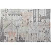 Sublime Market Connect Polyester Cotton Carpet 120x180x0.7 Cm Gris