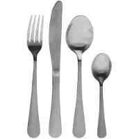 Secret De Gourmet Satin Cutlery Set 24 Pieces Argenté