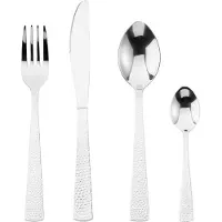 Secret De Gourmet 24 pièces en acier inoxydable avec fourchette, couteau et cuillère