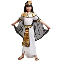 MOM Egyptian Girl Costume Marron 7-9 Years Enfants