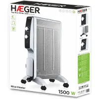 Hager Chauffage Haeger Top Mica White 1500 W