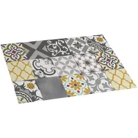 Stor Planet Croma Patch Vinyl Carpet 45x75 Cm Multicolore