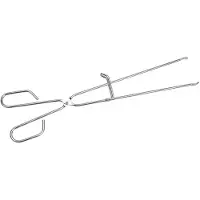 Sauvic Pince à barbecue en acier inoxydable avec butée 45cm