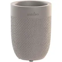 Sublime Market Connect Gobelet - - Standard - Couleur Gris - Matériau Ciment - Dimensions 8x8x10,5 Cm