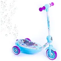 Disney Frozen/bolle Di Sapone Scooter Argenté