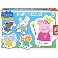 Educa Puzzle 5 en 1 Bébé Puzzle Peppa Pig 15622