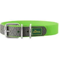 Hunter Convenience - Collier de chien vert - 45 cm (M, S, Chien, Promenade)