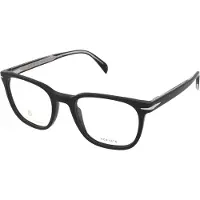 David Beckham Lunettes de Vue DB 1107 52/20/150 Black Acetate frames MAN DB 1107