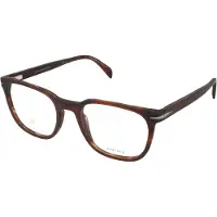 David Beckham Lunettes de Vue DB 1107 52/20/150 BROWN HORN acétate homme DB 1107