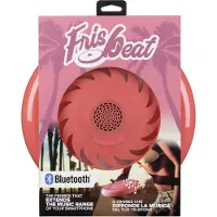 Frisbee BTSPKFRISBEATR Haut-parleur portable rouge, Enceinte Bluetooth, Rouge