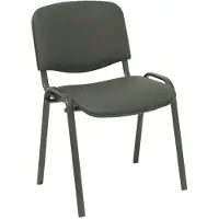 Nowy Styl Iso Similleather Office Fixed Chair 4 Units Noir