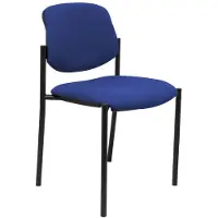 Nowy Styl Chaise fixe piètement Villalgordo bali bleu noir