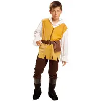 MOM Innkeeper Junior Costume Jaune 3-4 Years Enfants
