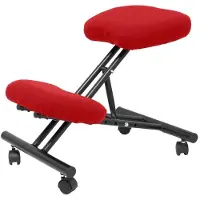Piqueras Y Crespo Ergonómico Mahora Bali350 Adjustable Stool Rouge