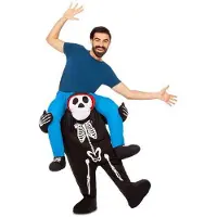 MOM Ride-on Skeleton Man Costume Multicolore M-L Enfants