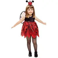 MOM Mariquita Hada Junior Costume Rouge 12-24 Months Enfants
