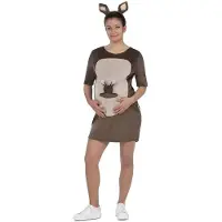 MOM Kangaroo Mother Costume Marron M Enfants